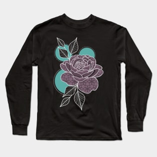 Muted Bloom Long Sleeve T-Shirt